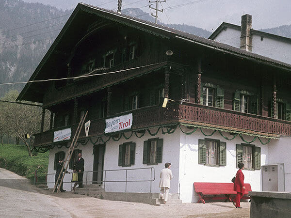 Die DAV Sektionshütte in Niederbreitenbach 1971